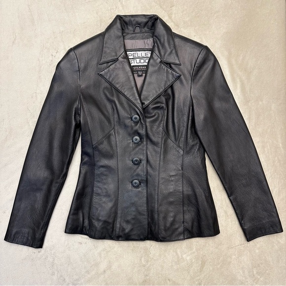 Vintage Pelle Studio Wilsons Leather Jacket ~ x-small - Picture 10 of 10